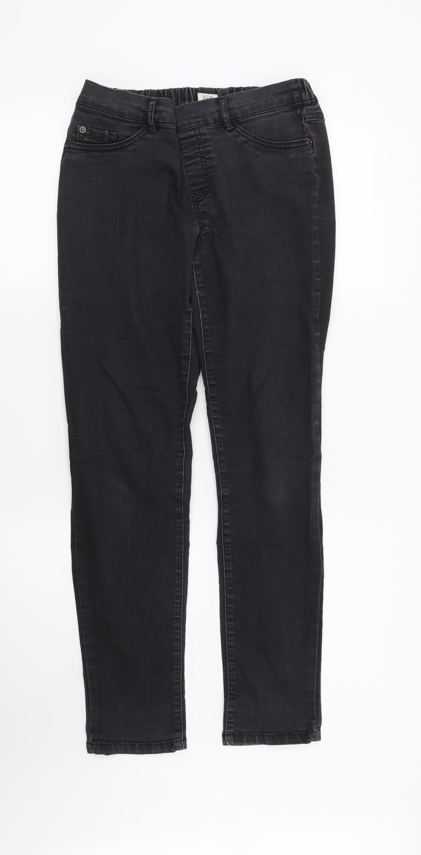F&F Womens Black   Jegging Jeans Size 10 L29 in
