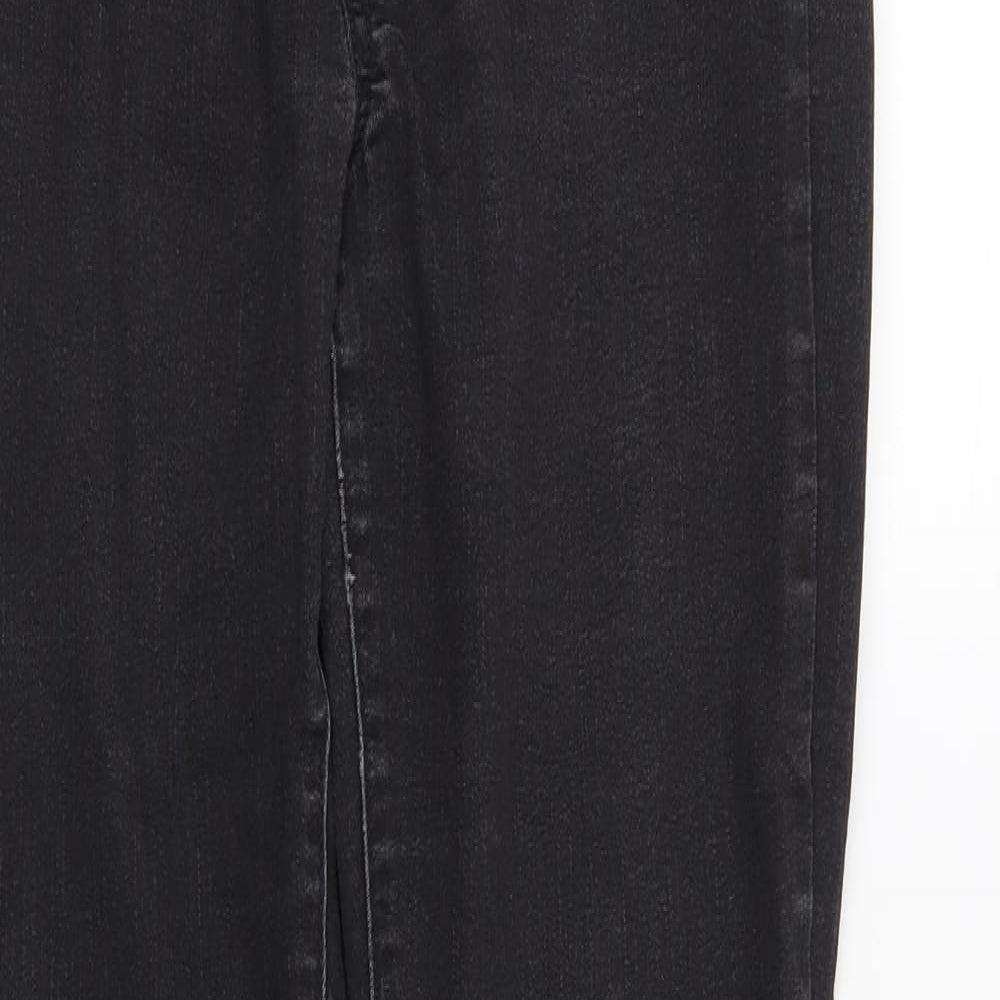 F&F Womens Black   Jegging Jeans Size 10 L29 in