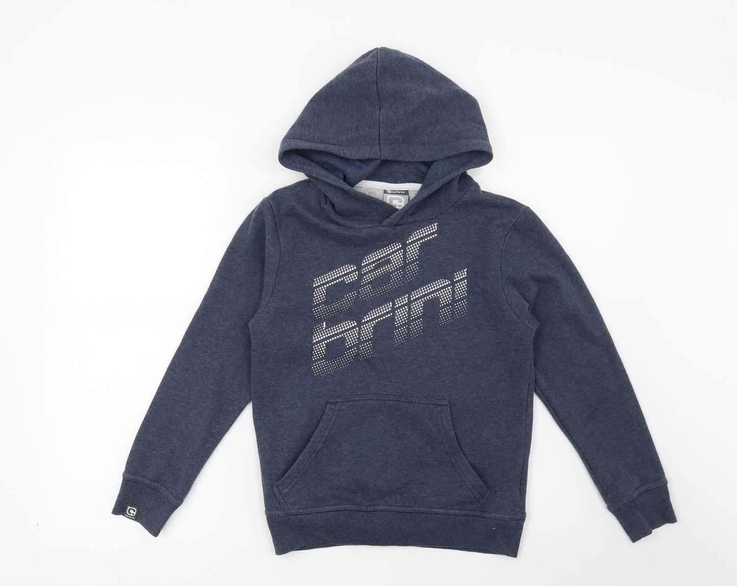 Carbrini Boys Blue   Pullover Hoodie Size 8-9 Years