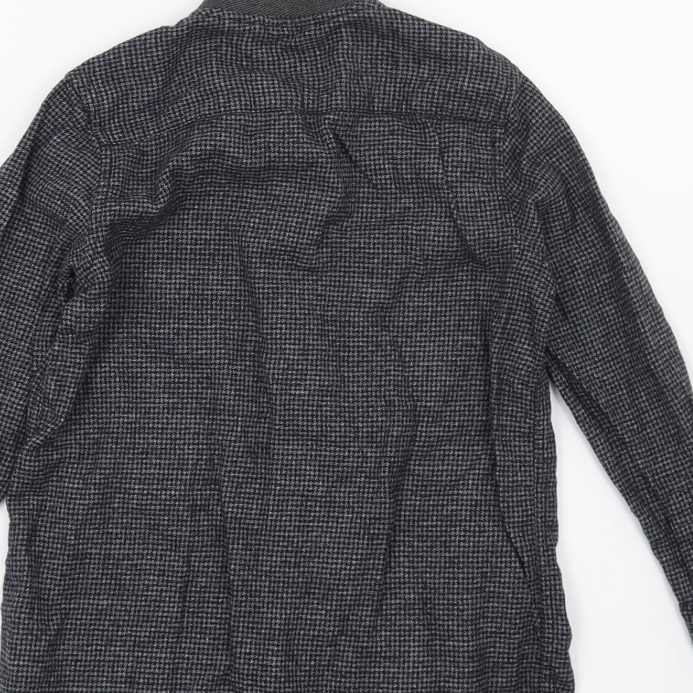 NEXT Boys Blue Check  Basic Button-Up Size 7 Years