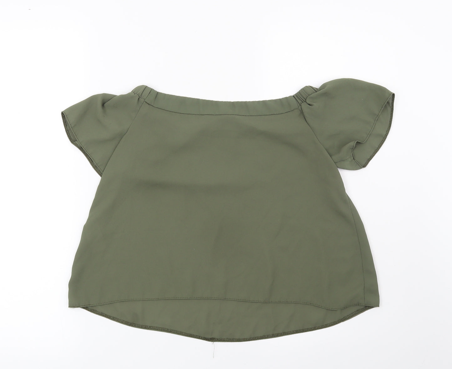 New Look Girls Green   Basic Blouse Size 12 Years