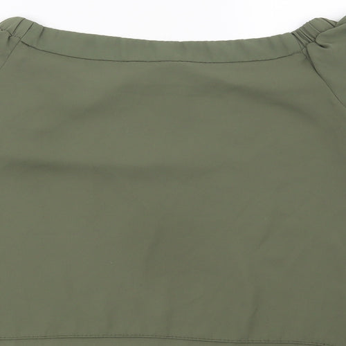 New Look Girls Green   Basic Blouse Size 12 Years