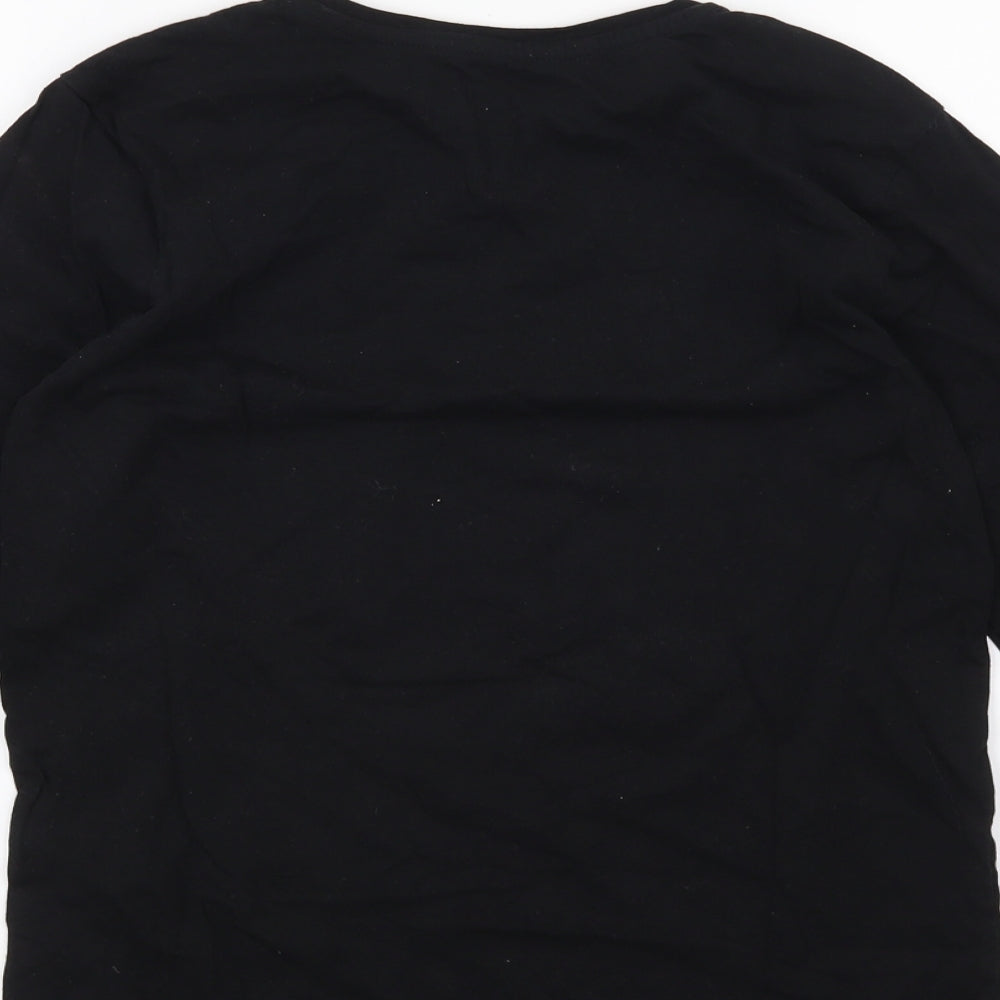George Boys Black   Basic T-Shirt Size 11-12 Years  - Future Legend
