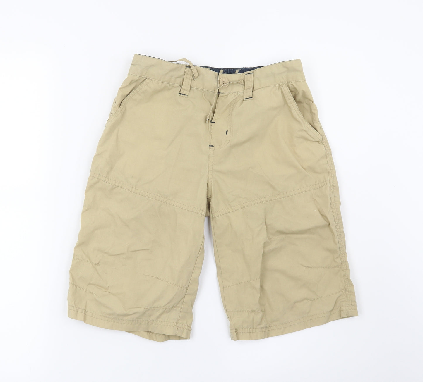 Rebel Boys Beige   Cargo Shorts Size 10-11 Years