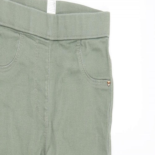 George Girls Green   Jegging Jeans Size 6-7 Years