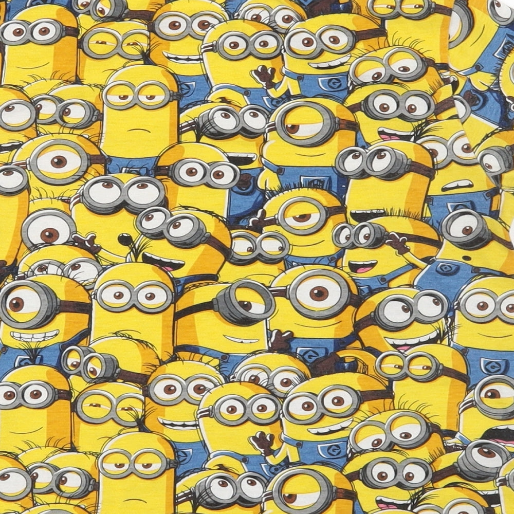 Despicable Me Boys Yellow   Basic T-Shirt Size 7-8 Years  - Despicable Me Minion