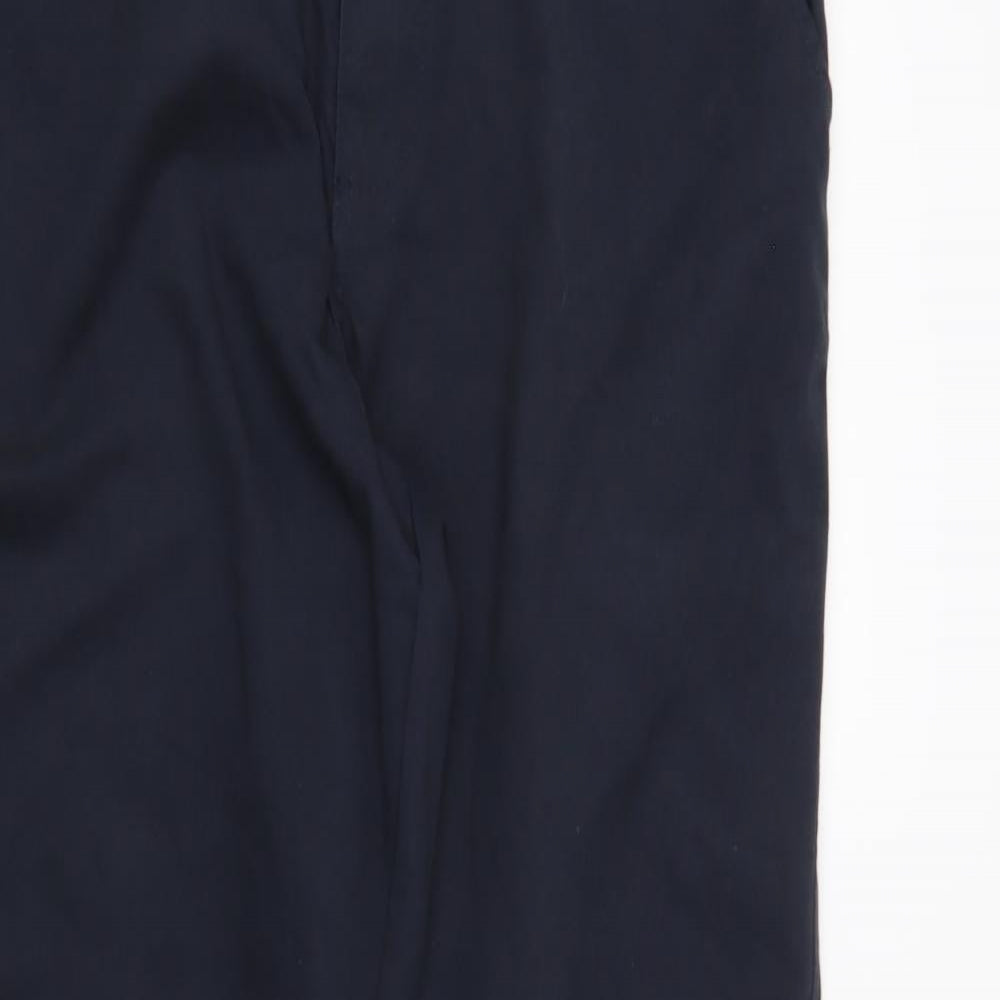 Maine Mens Blue   Chino Trousers Size 34 in L31 in