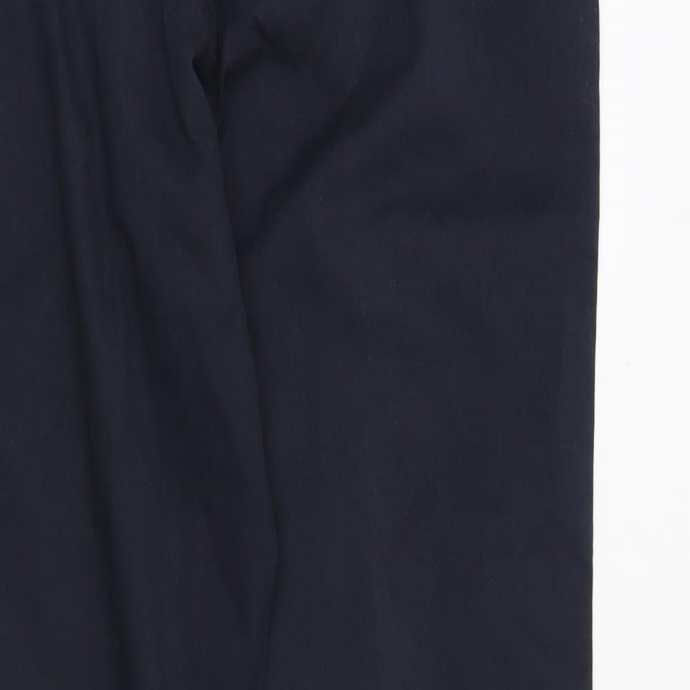 Maine Mens Blue   Chino Trousers Size 34 in L31 in