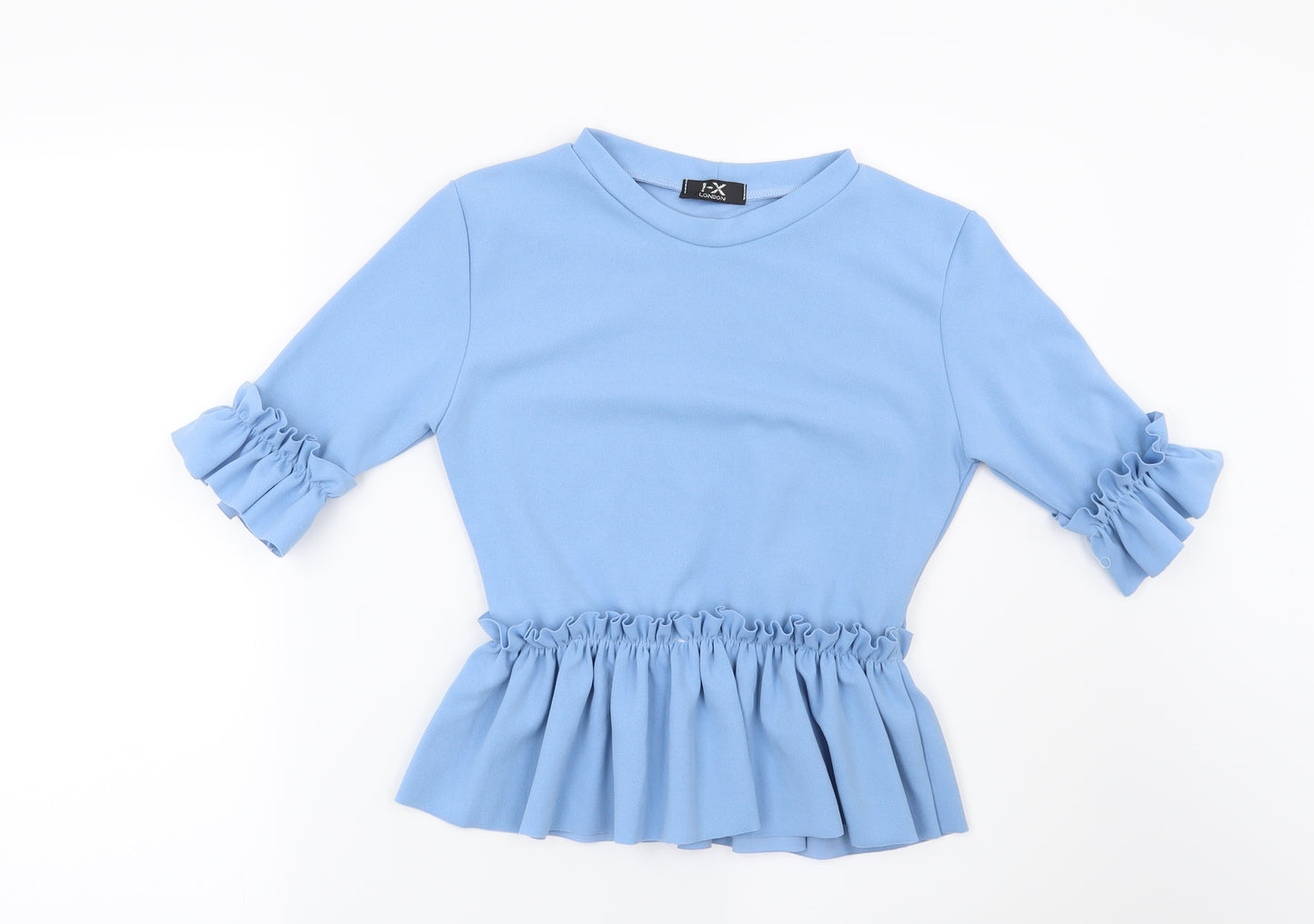 IX London Womens Blue   Basic Blouse Size 10
