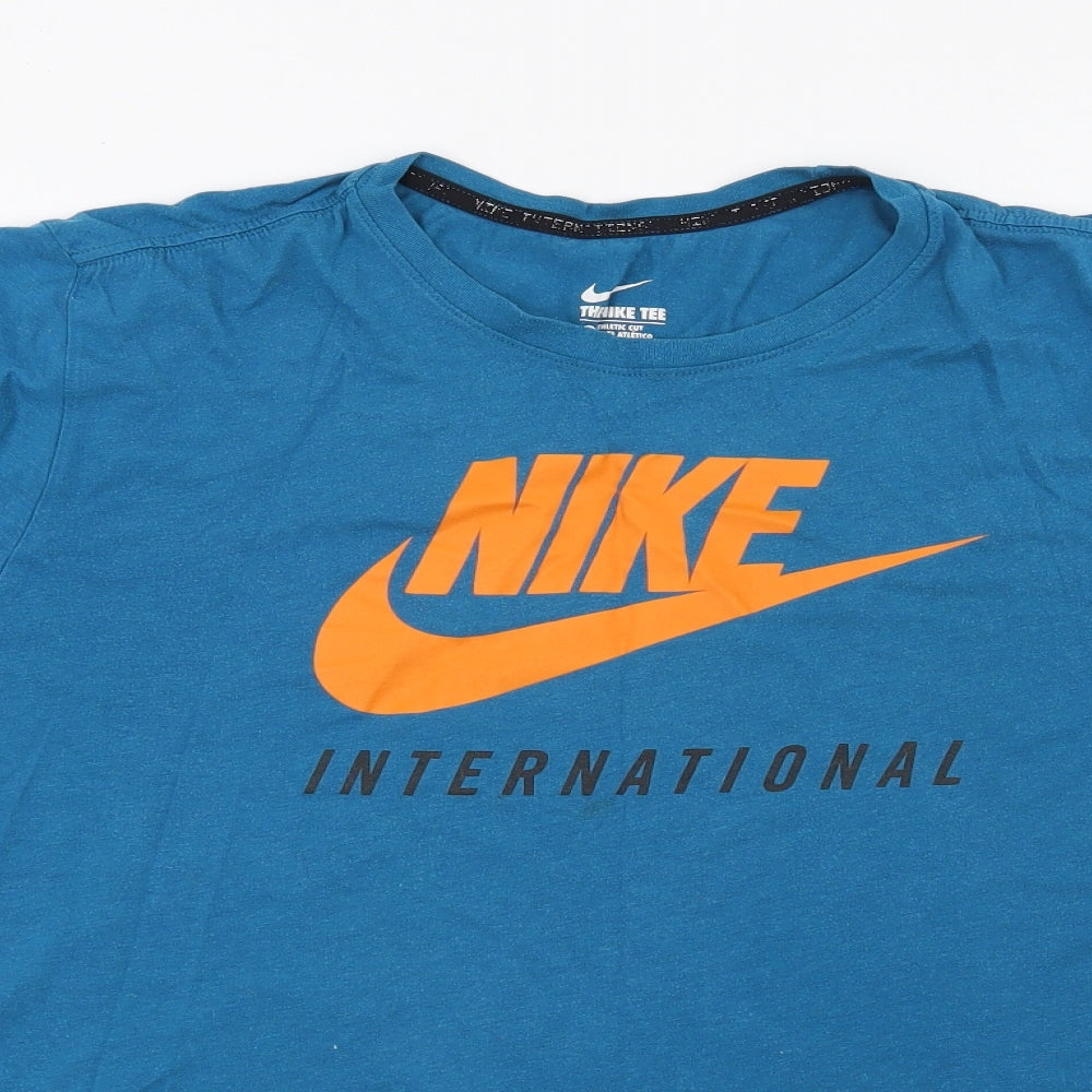 Nike Mens Blue    T-Shirt Size XL