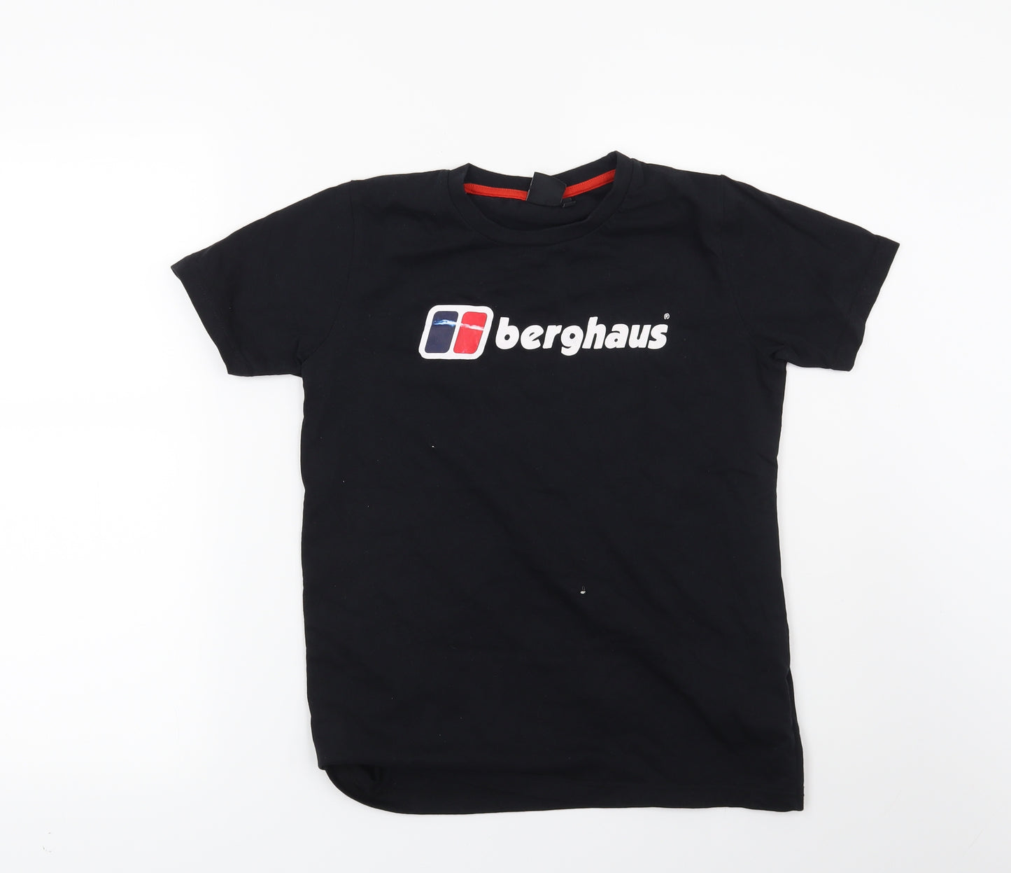 Berghaus Boys Black   Basic T-Shirt Size 11-12 Years