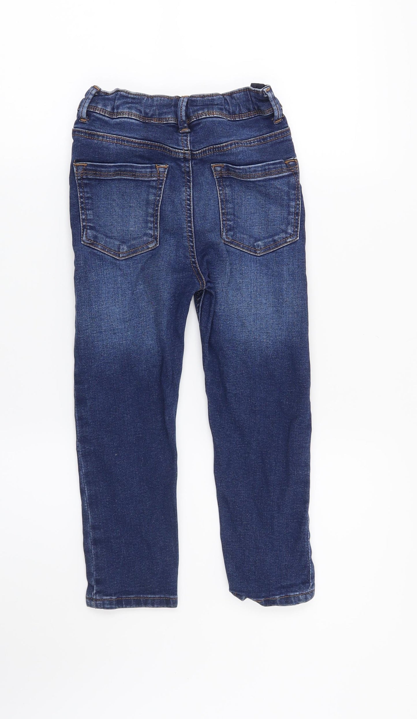 George Boys Blue   Straight Jeans Size 4-5 Years