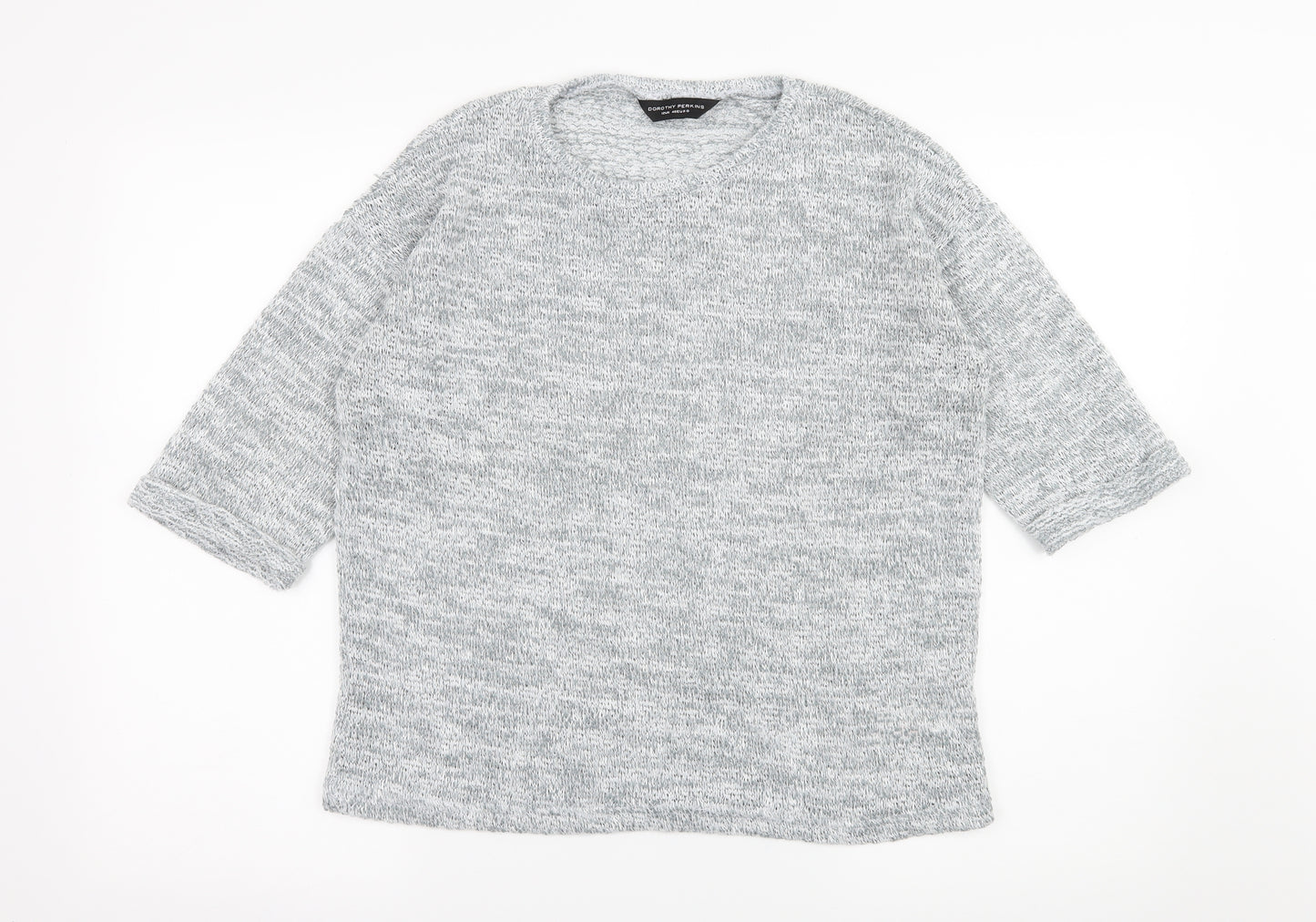 Dorothy Perkins Womens White  Knit  Jumper Size 12