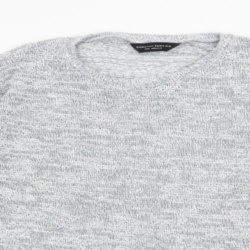 Dorothy Perkins Womens White  Knit  Jumper Size 12