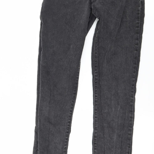 Rock & Rev Womens Grey  Denim Skinny Jeans Size 8 L30 in