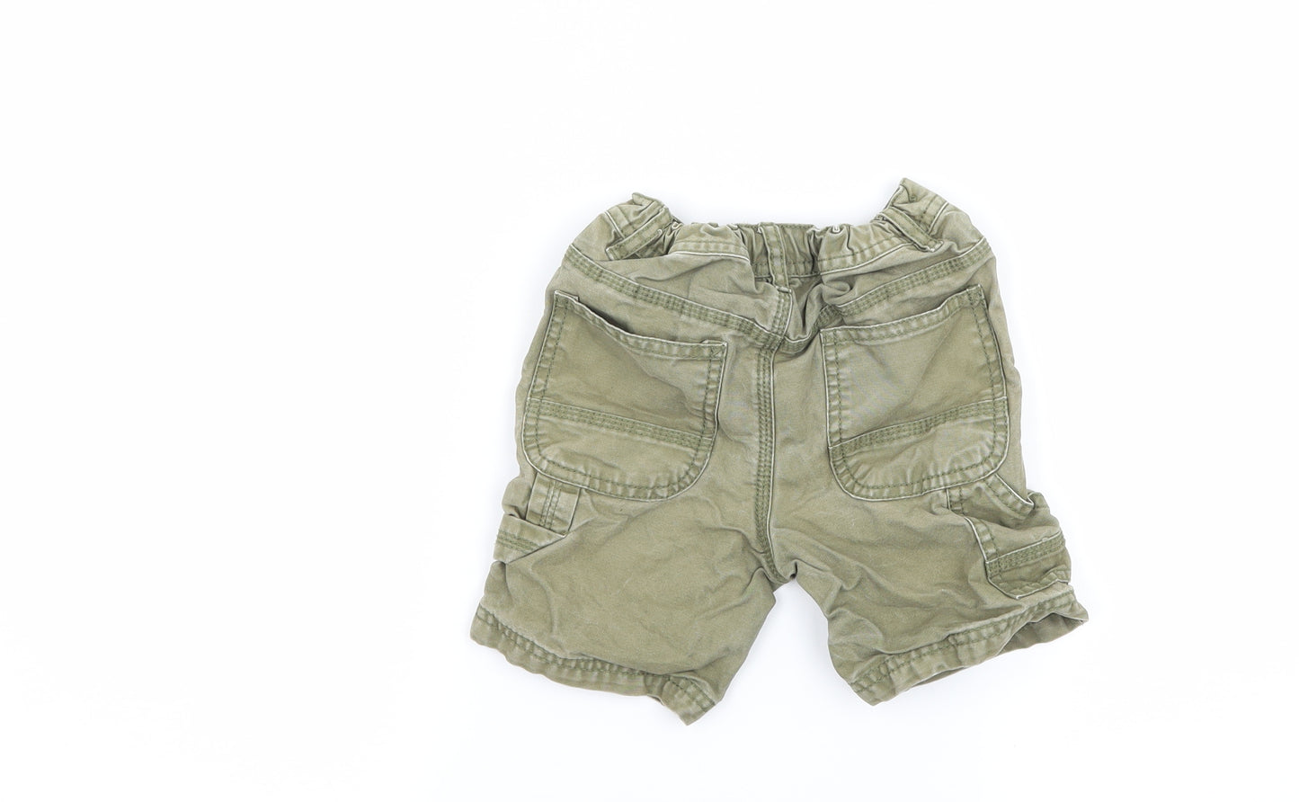 TU Boys Green   Cargo Trousers Size 18-24 Months