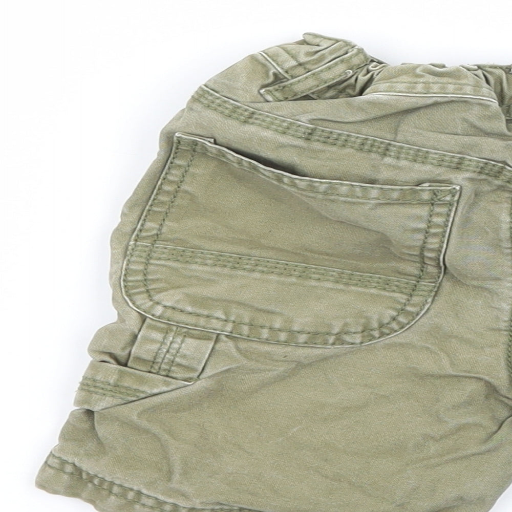 TU Boys Green   Cargo Trousers Size 18-24 Months