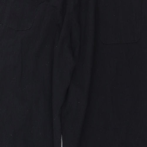 Preworn Womens Black   Trousers  Size 2XL L26 in