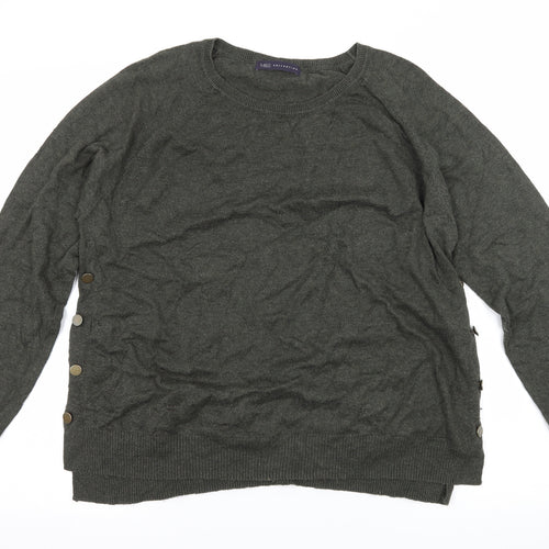 Marks and Spencer Womens Green  Knit Pullover Jumper Size L
