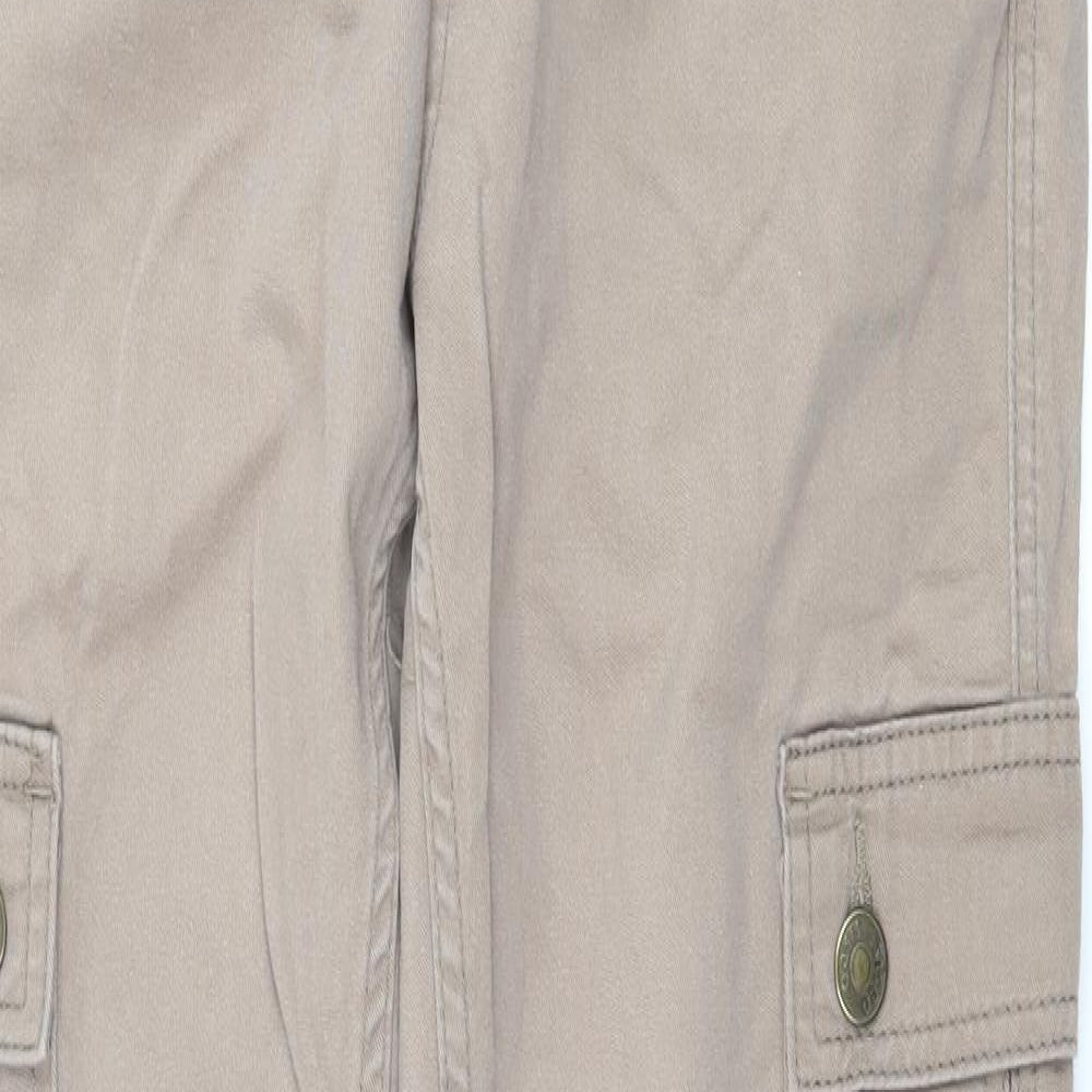 Oasis Womens Brown   Trousers  Size 12 L27 in