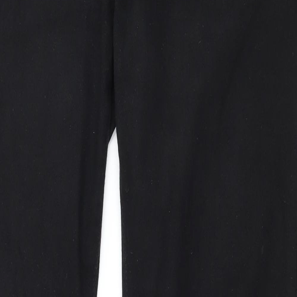 ASOS Mens Black  Denim Straight Jeans Size 32 in L32 in