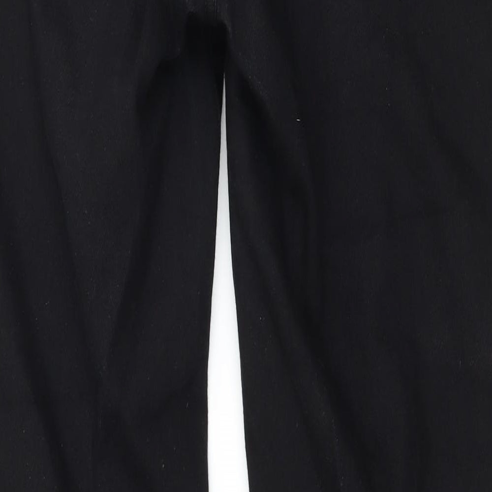 ASOS Mens Black  Denim Straight Jeans Size 32 in L32 in