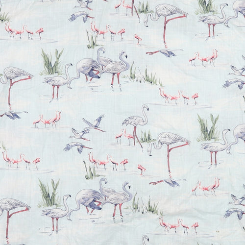NEXT Mens Blue    Button-Up Size L  - Flamingo