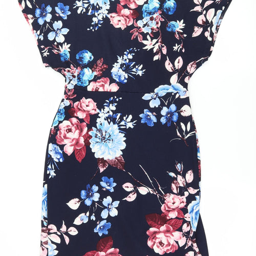 Mela London Womens Blue  Jersey A-Line  Size 10