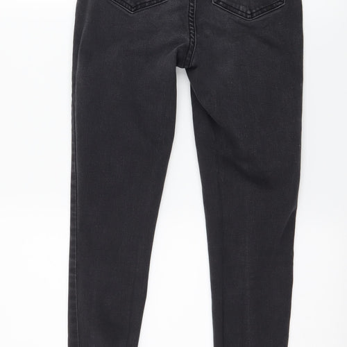 Nutmeg Womens Grey  Denim Skinny Jeans Size 8 L26 in
