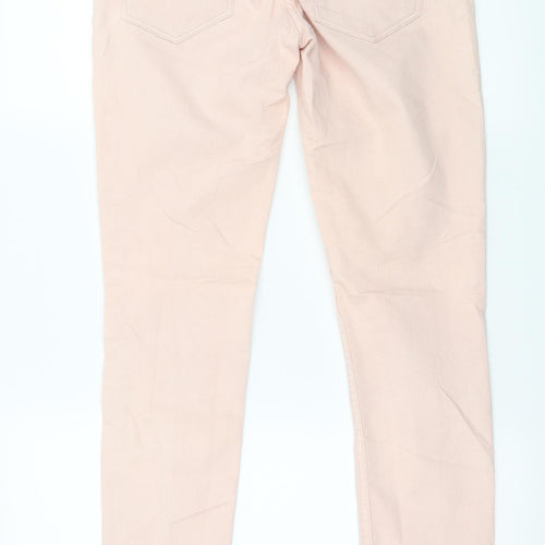 H&M Womens Pink  Denim Skinny Jeans Size 27 in L30 in