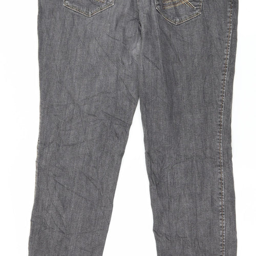 BRAX Womens Grey  Denim Skinny Jeans Size 36 in L28 in