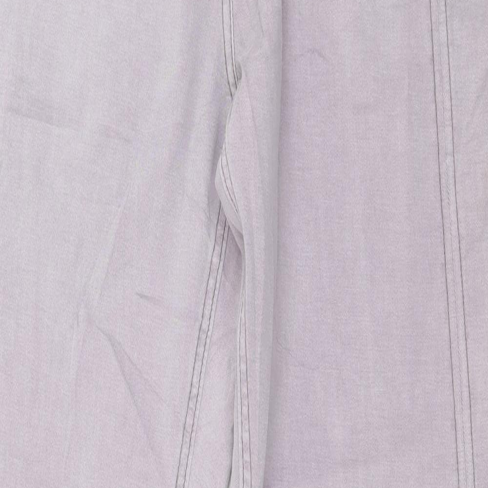 Cecil Womens Purple  Denim Straight Jeans Size 34 in L35 in