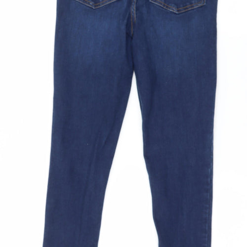New Look Womens Blue  Denim Skinny Jeans Size 8 L28 in