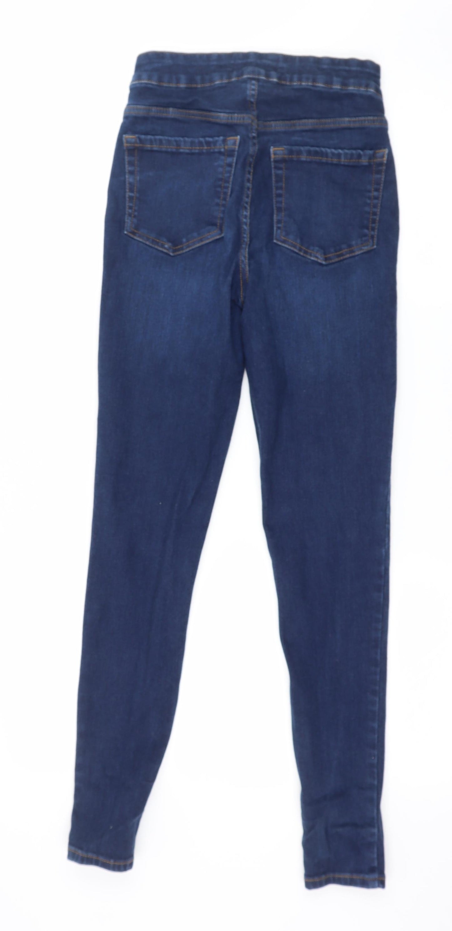 New Look Womens Blue  Denim Skinny Jeans Size 8 L28 in