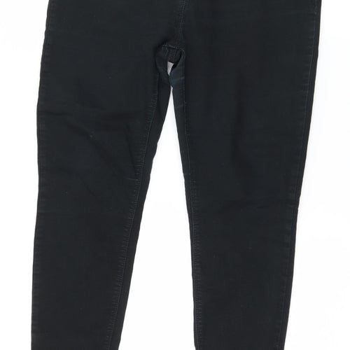 Matalan Womens Black  Denim Skinny Jeans Size 12 L26 in