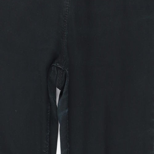 Matalan Womens Black  Denim Skinny Jeans Size 12 L26 in