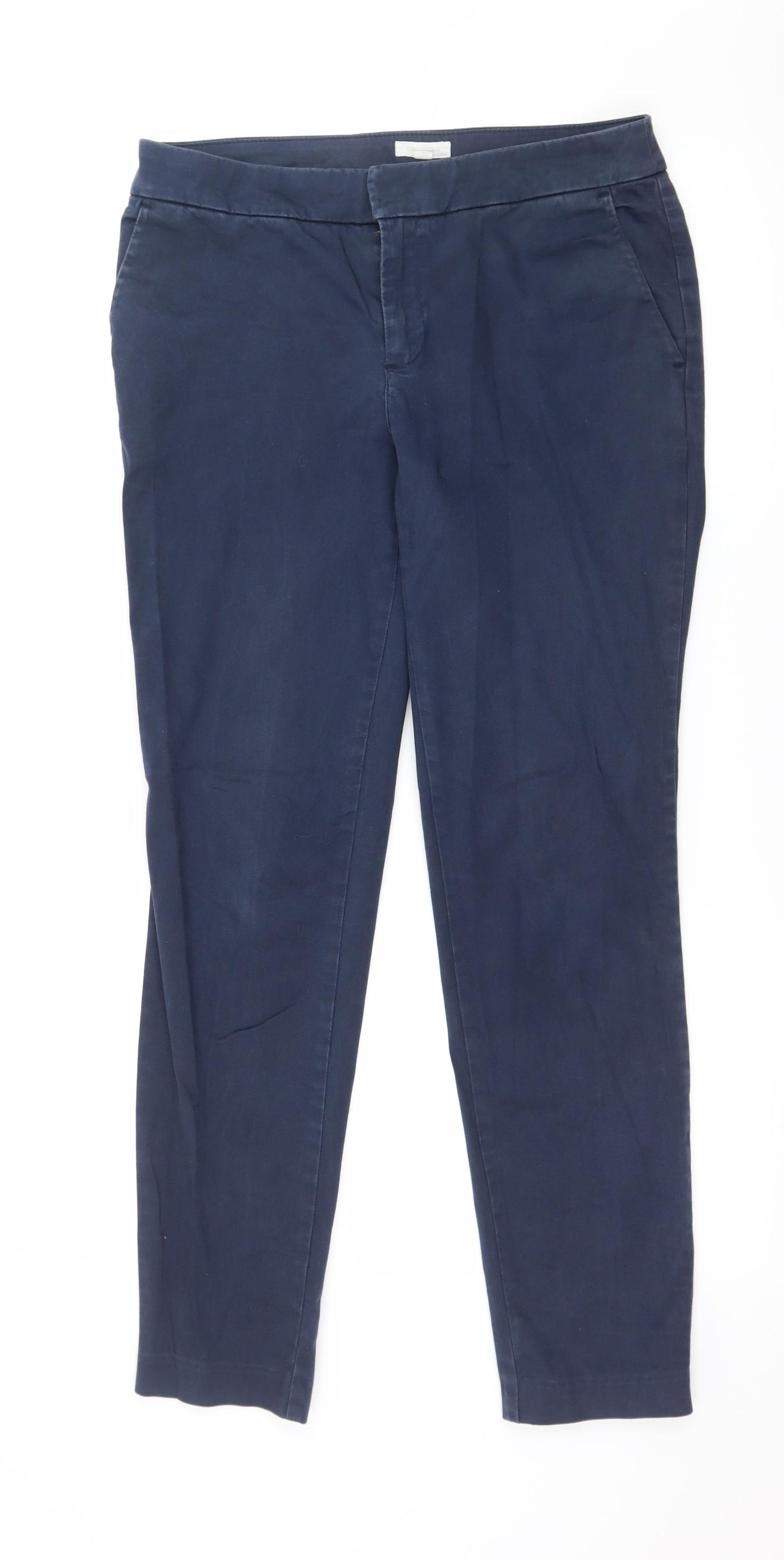 White Stuff Womens Blue   Trousers  Size 10 L28 in