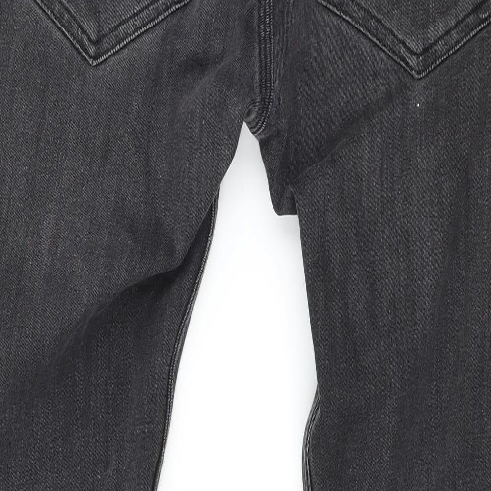 H&M Mens Grey  Denim Straight Jeans Size 33 in L29 in