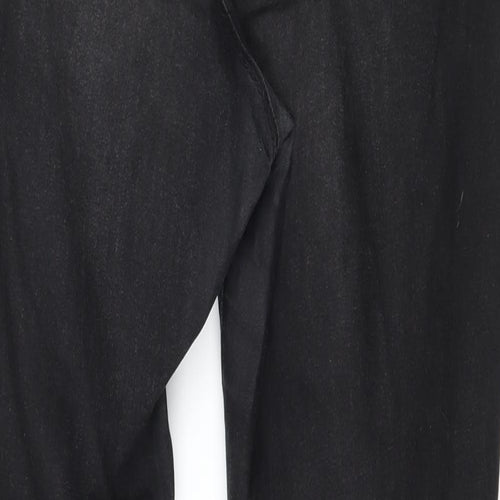 Denim & Co. Mens Black  Denim Skinny Jeans Size 16 L30 in