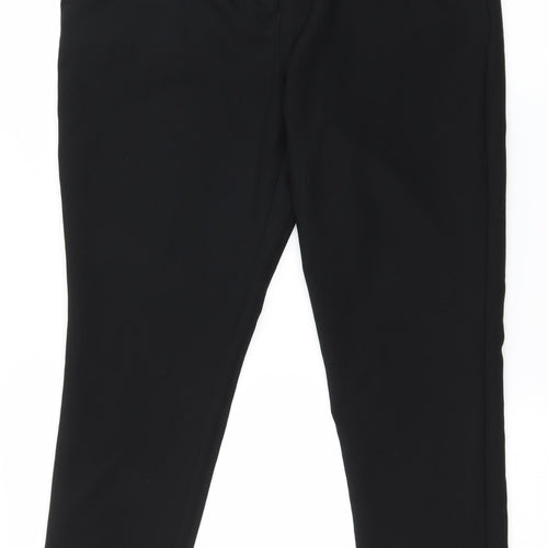 NEXT Womens Black   Trousers  Size 12 L27 in