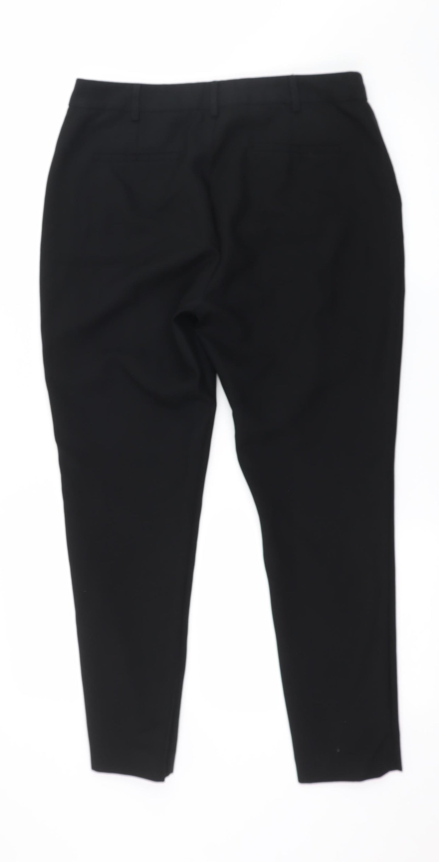 NEXT Womens Black   Trousers  Size 12 L27 in