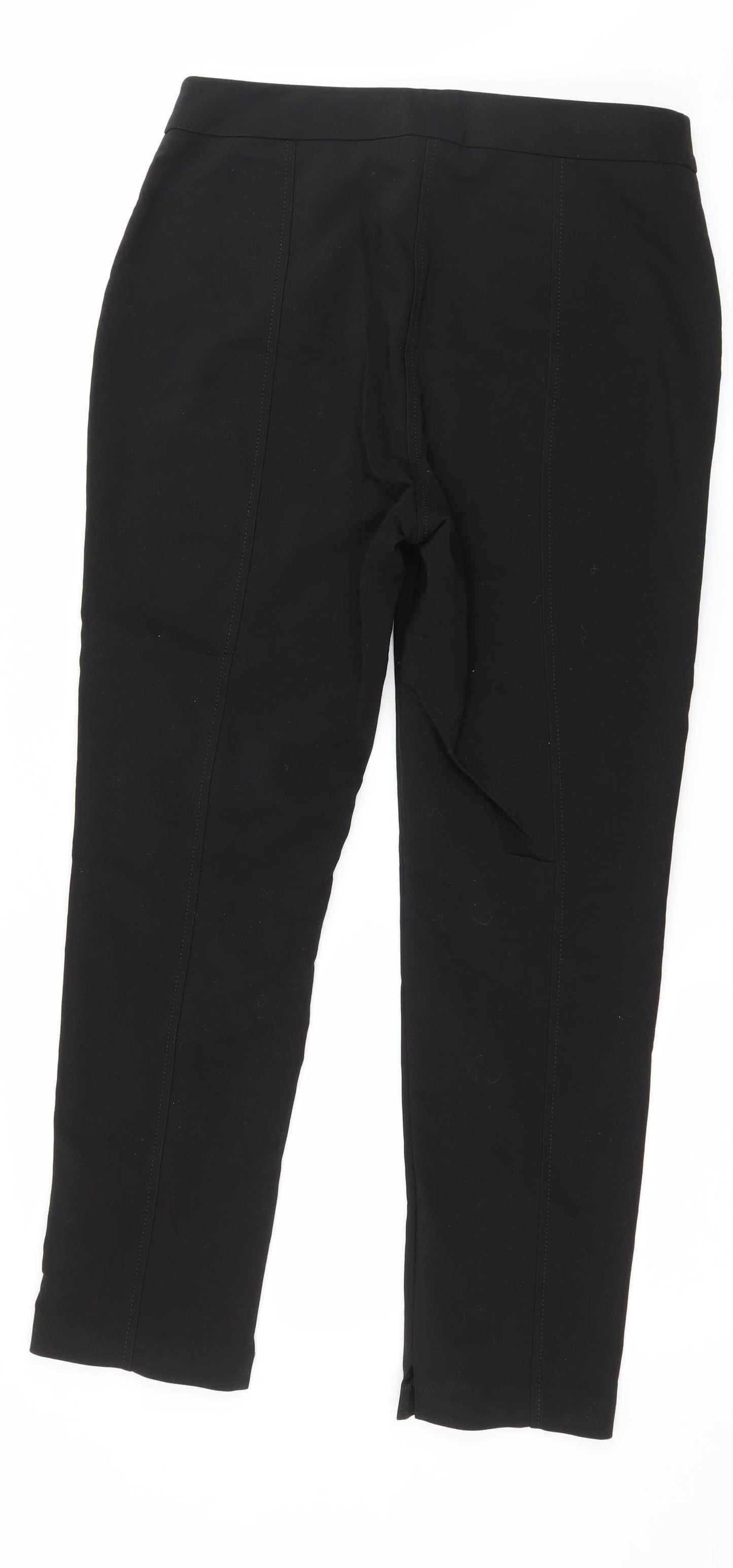 Very Womens Black   Trousers  Size 10 L25 in