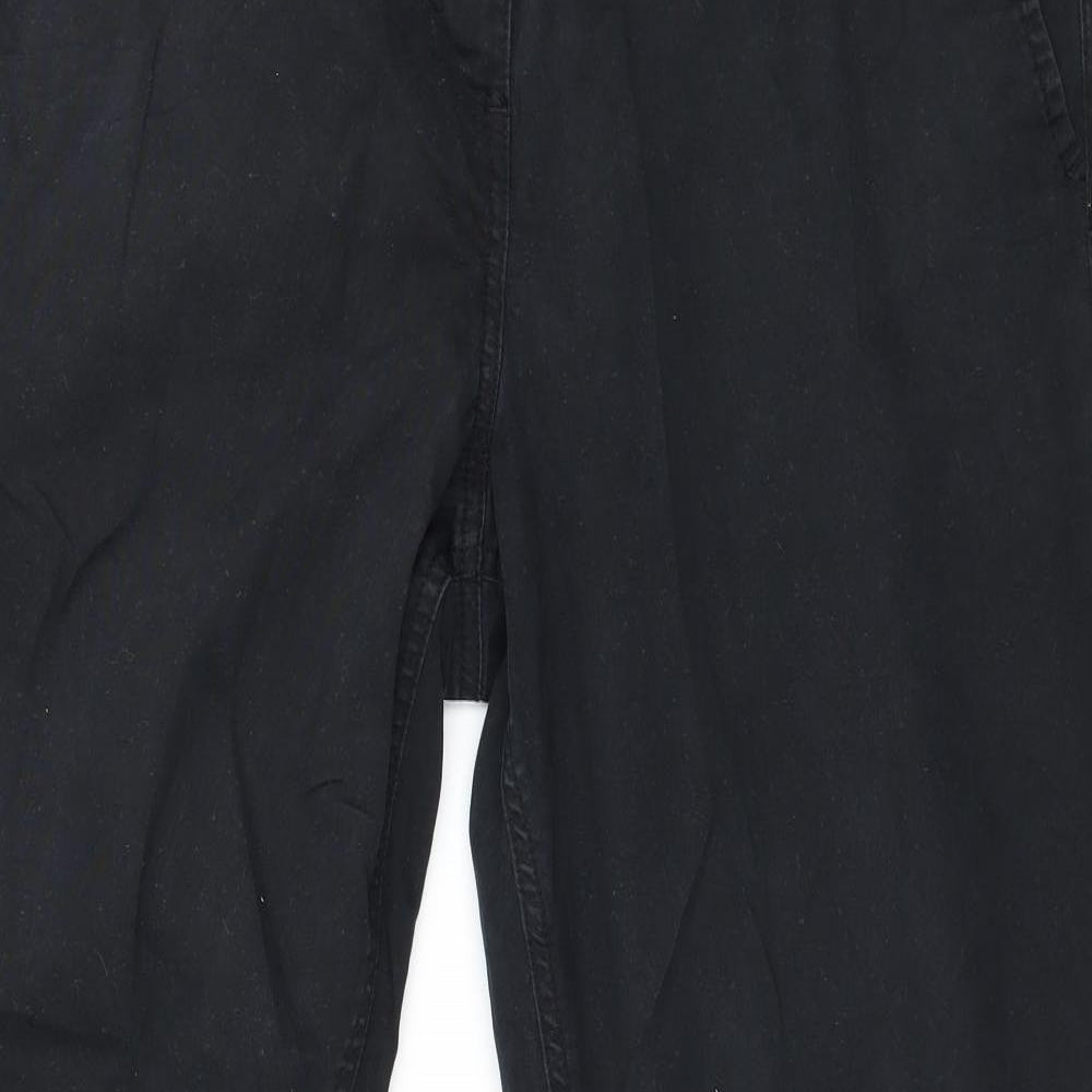 Debenhams Womens Black   Trousers  Size 14 L27 in