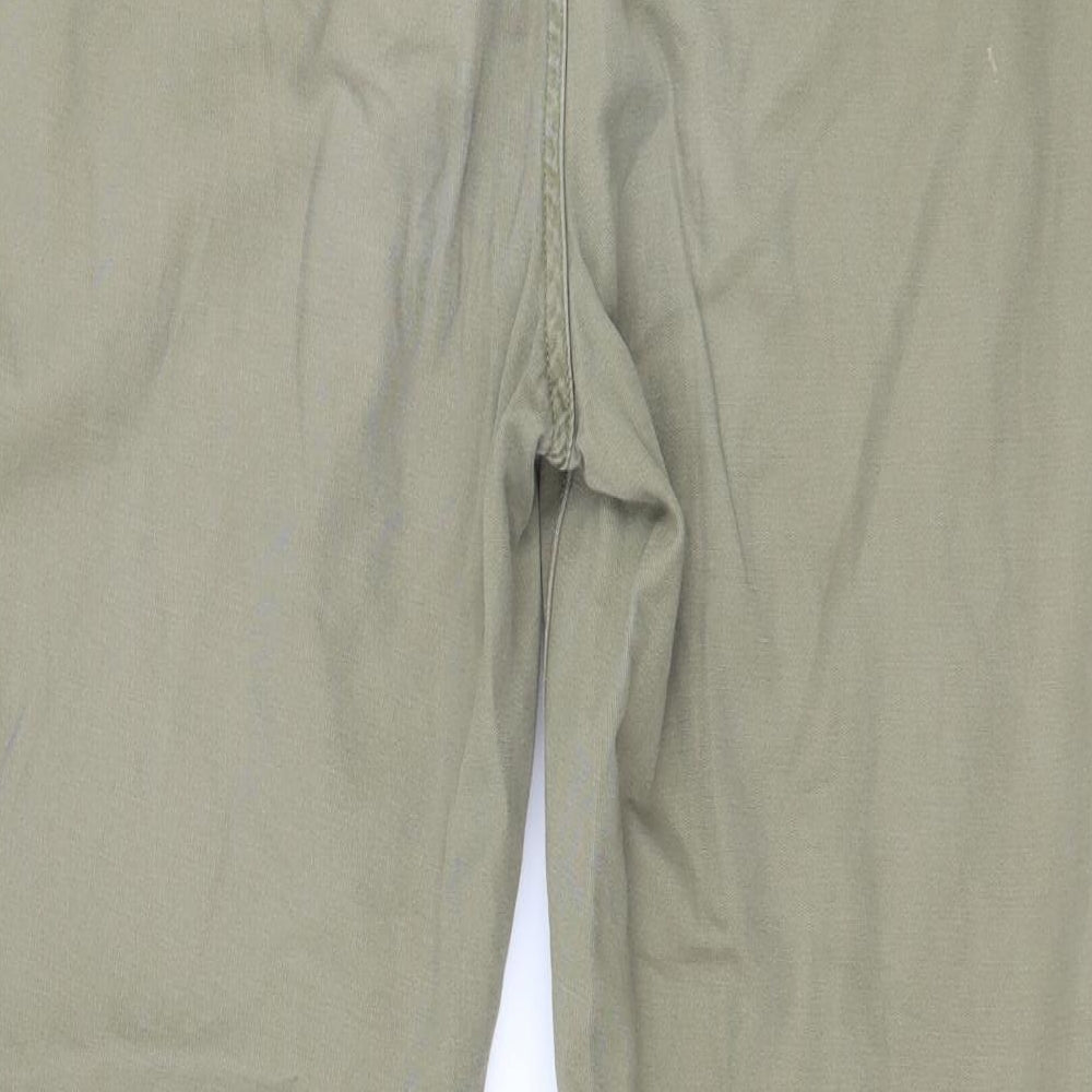 Primark Womens Green   Trousers  Size 10 L24 in - Distressed