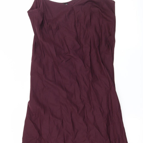 Marks and Spencer Womens Purple   Slip Dress  Size 12
