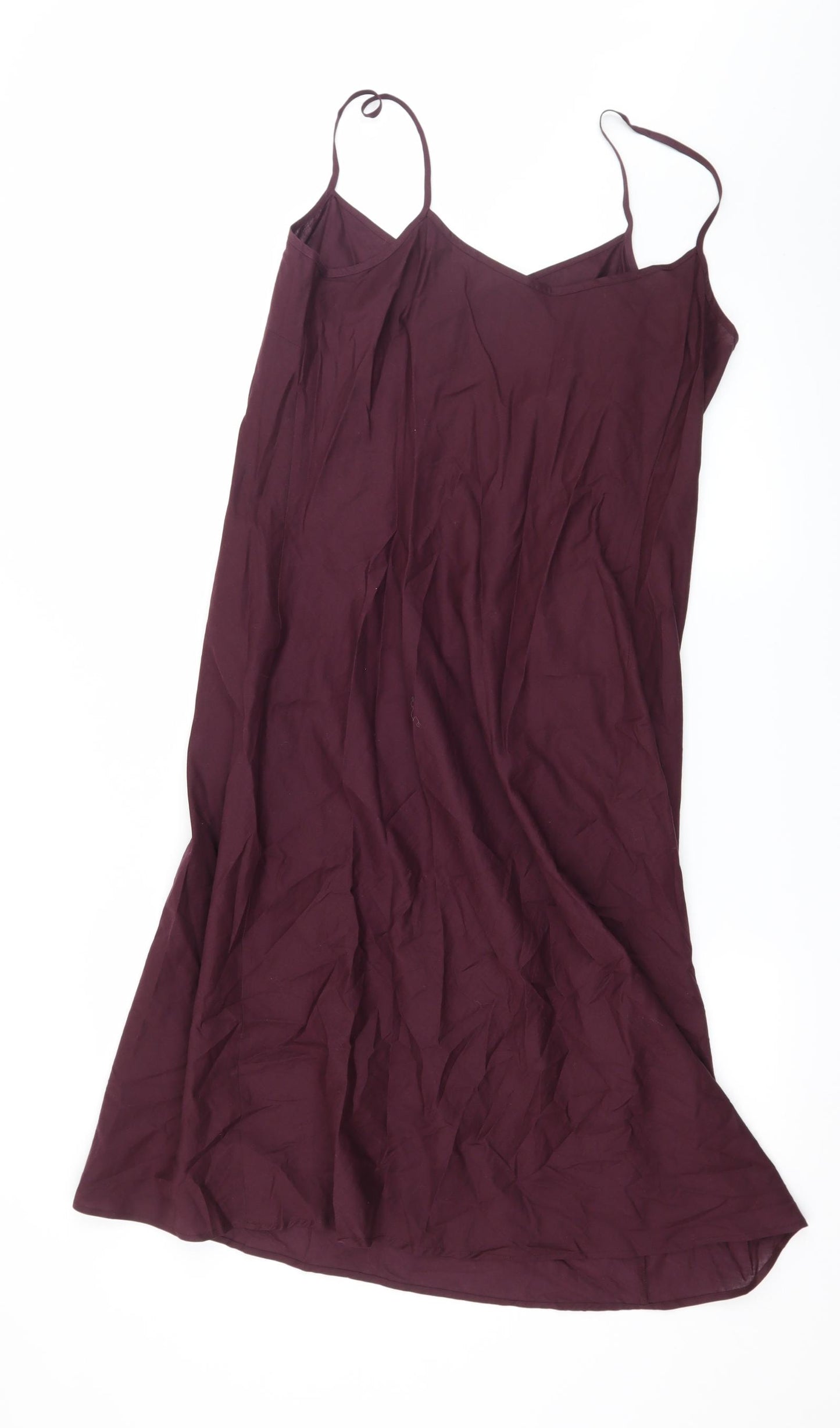 Marks and Spencer Womens Purple   Slip Dress  Size 12