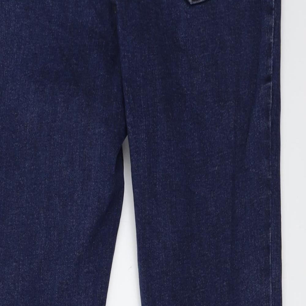 Denim & Co. Womens Blue   Skinny Jeans Size 12 L25 in