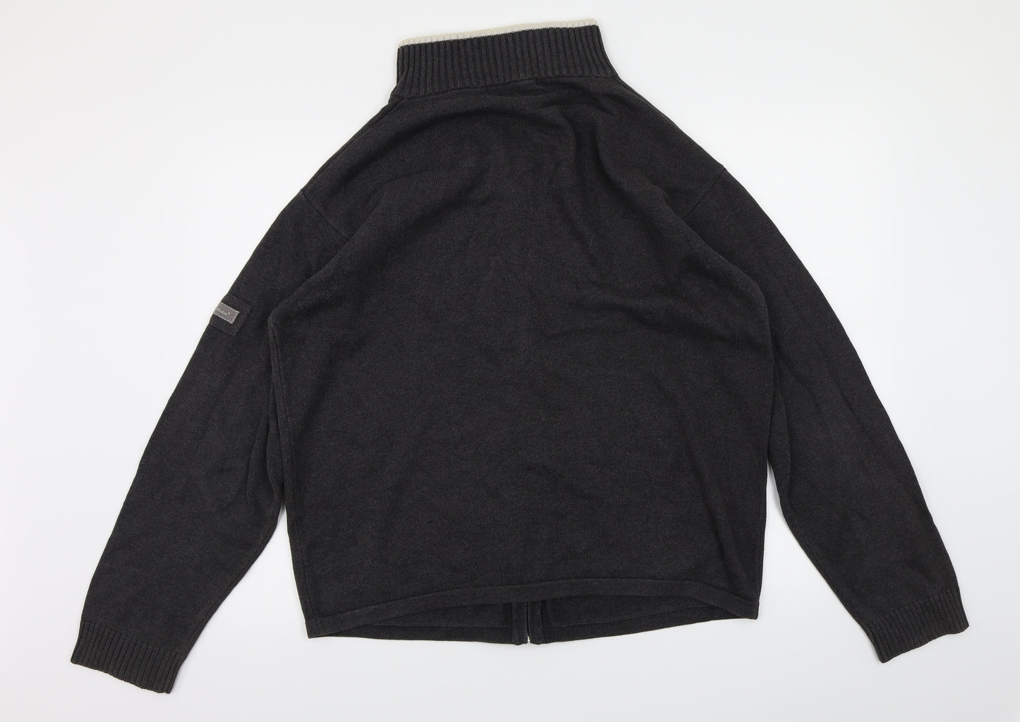 Ben Sherman  Mens Brown   Full Zip Jumper Size L