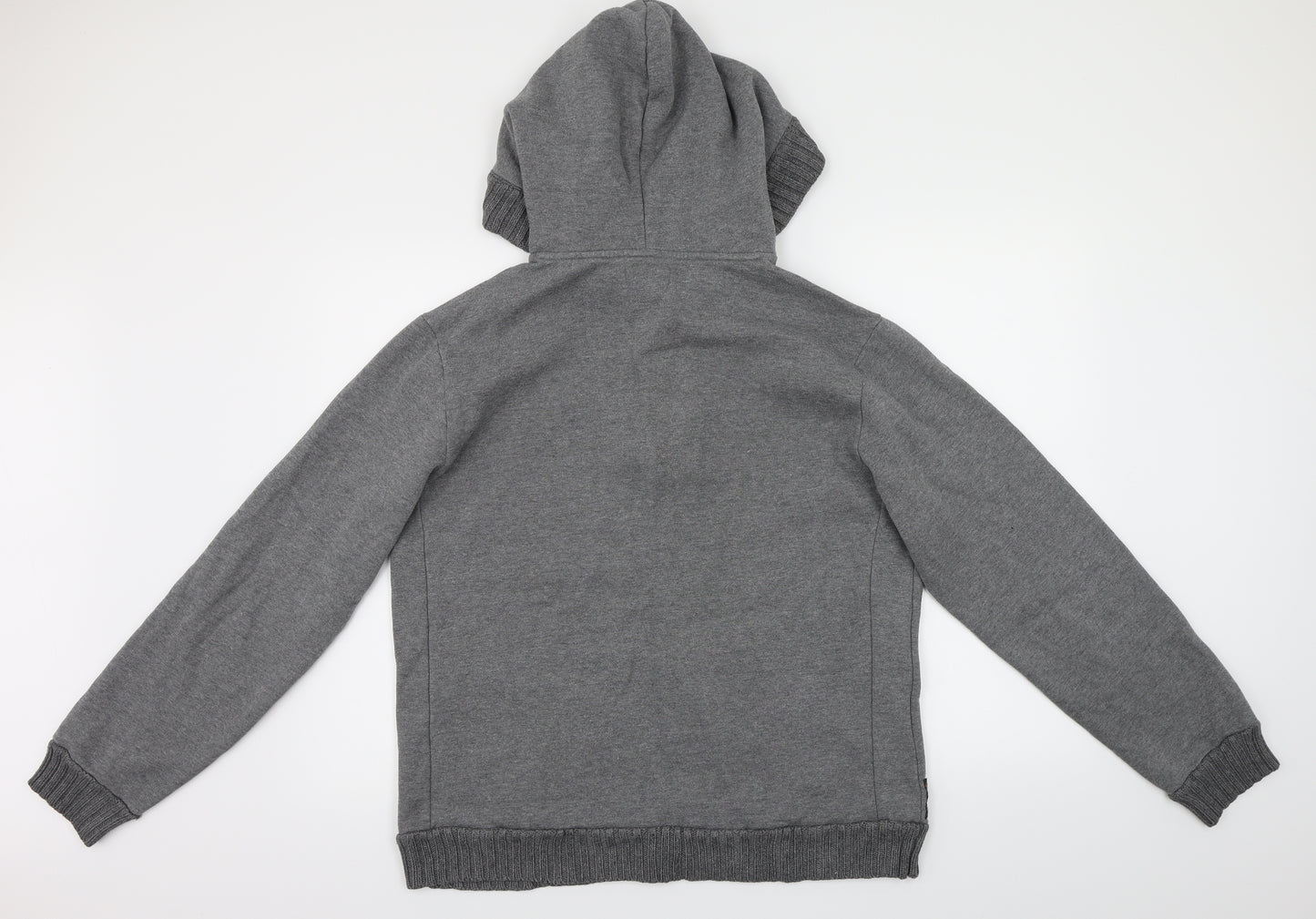 Voi Jeans  Mens Grey   Henley Jumper Size L