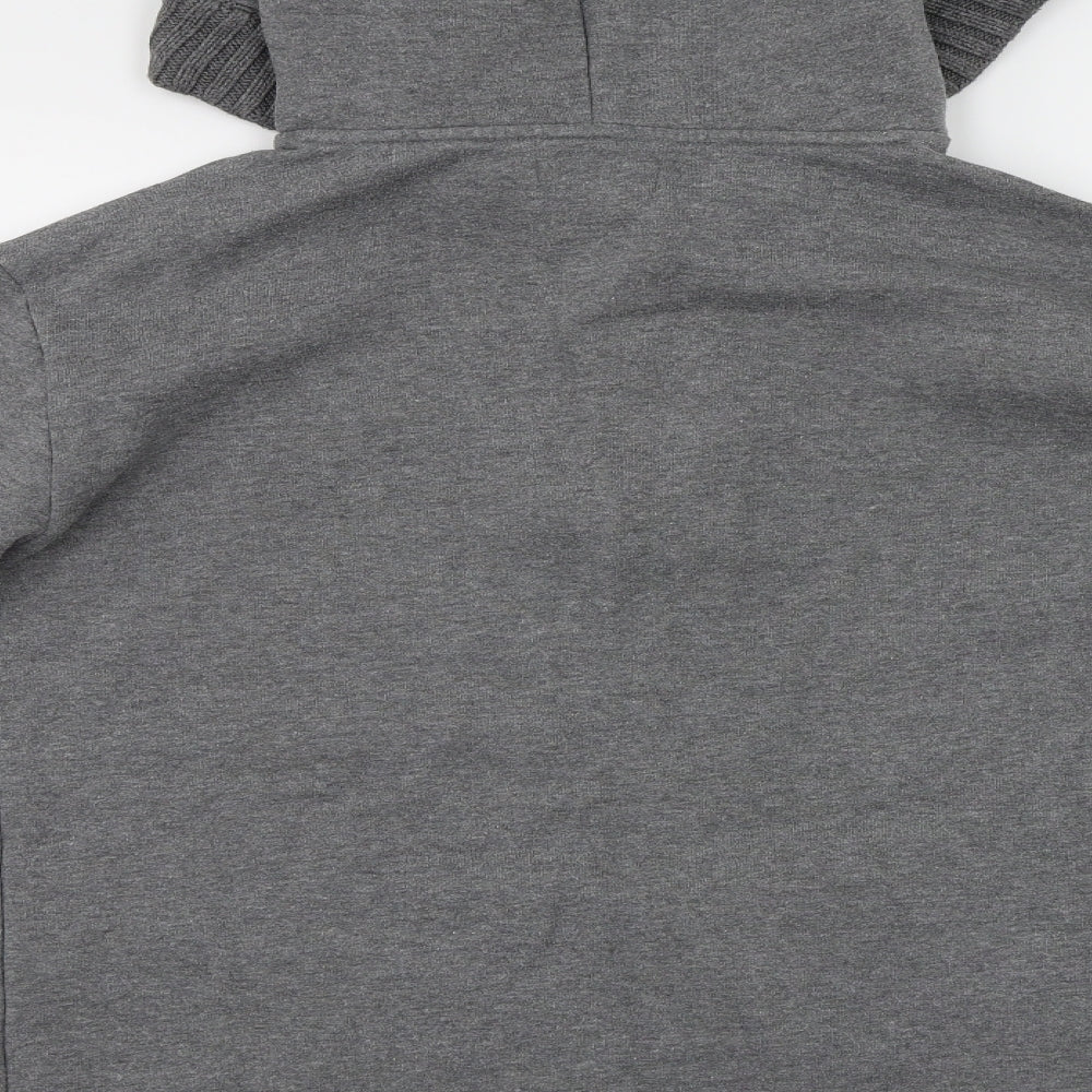 Voi Jeans  Mens Grey   Henley Jumper Size L